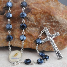 Crystal beads rosary
